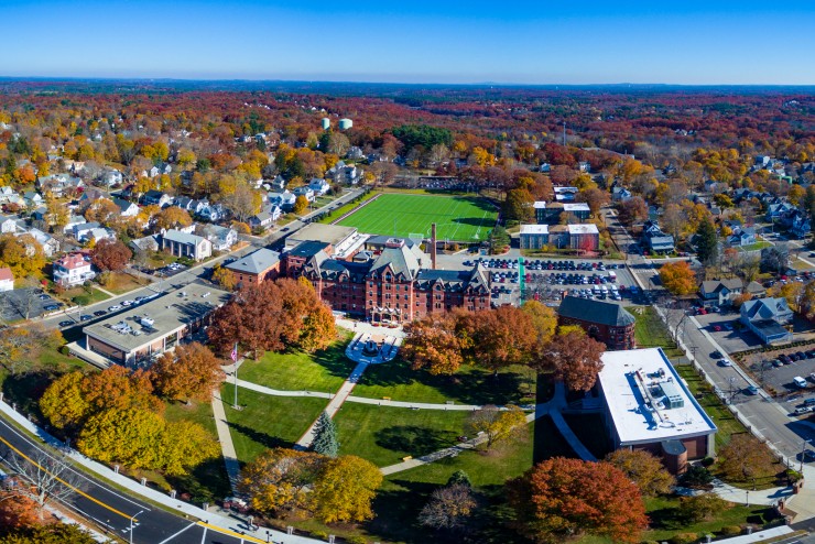 Aerial Image of Dean College Campus