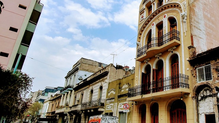 A building in downtown Argentina